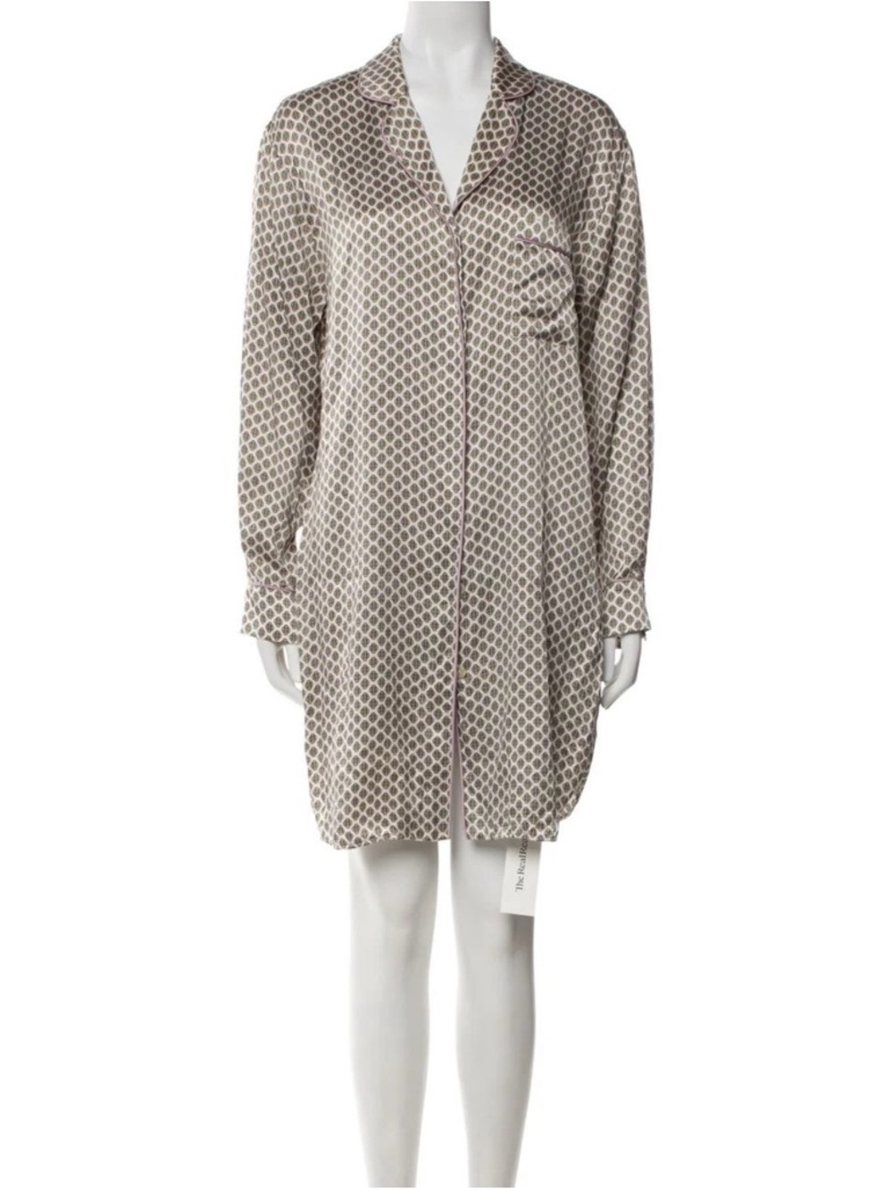 Olivia von Halle Shirt Silk Dress Night Shirt Selena Gomez - Picture 2 of 4